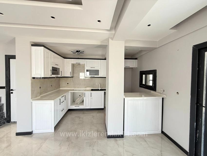 3+1 Detached Villa With A Brand New Garden For Sale In Seferihisar Doğanbey