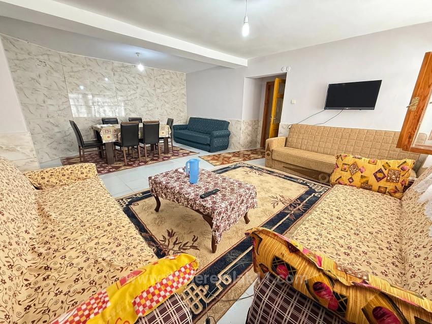 3+1 Garden Apartment For Sale In Ürkmez, 250 Meters From The Sea, Affordable Price