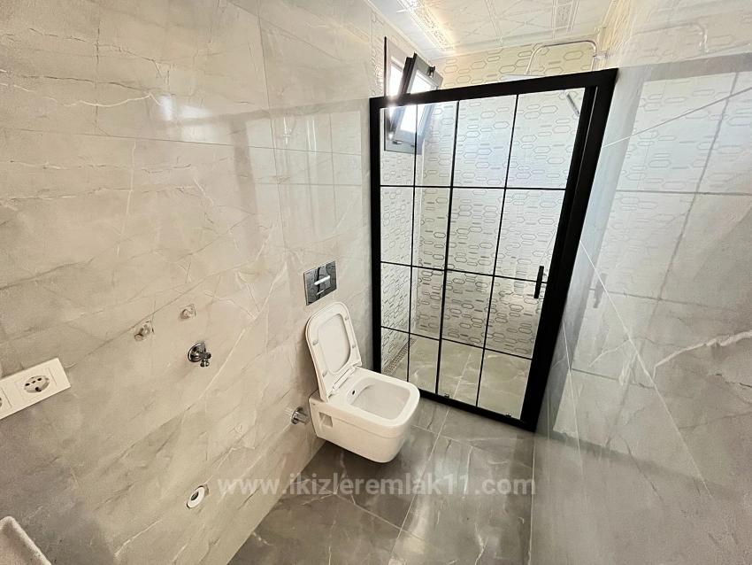 Brand New Detached 3+1 Villa With Large Garden For Sale In Seferihisar Doğanbey