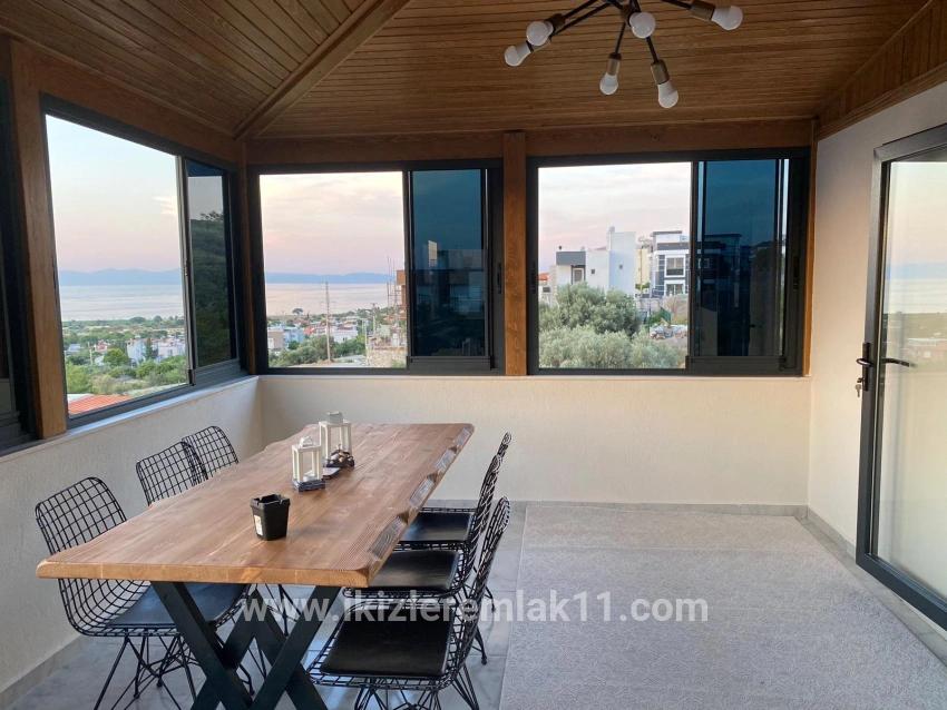 3+1 Bedroom Villa For sale in Atatürk Nbh. Seferihisar Doğanbey - 180 m²