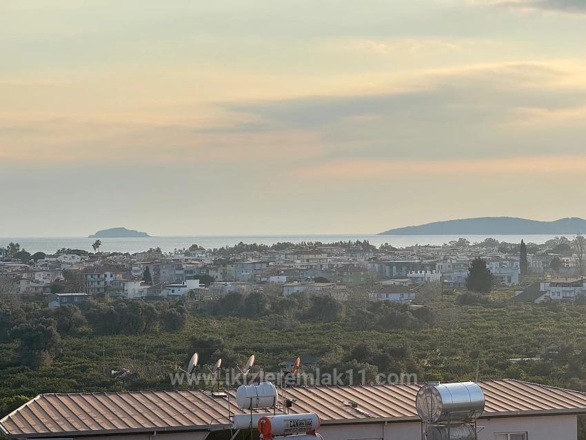 3+1 Corner Villa With Sea View And Separate Kitchen In Ürkmez