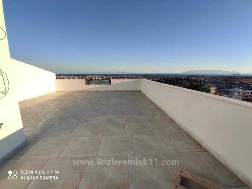 4+2 Detached Summer House For Sale In Doğanbey, Surrounded By Nature With Full Sea View