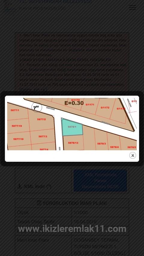 285 Square Meters Of Corner Plot With Zoning Permit For Sale In Seferihisar Doğanbey