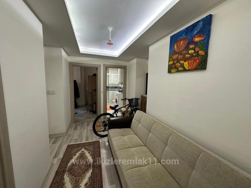 2+1 Ground Floor Apartment For Sale In Seferihisar Doğanbey, 200 M From The Sea