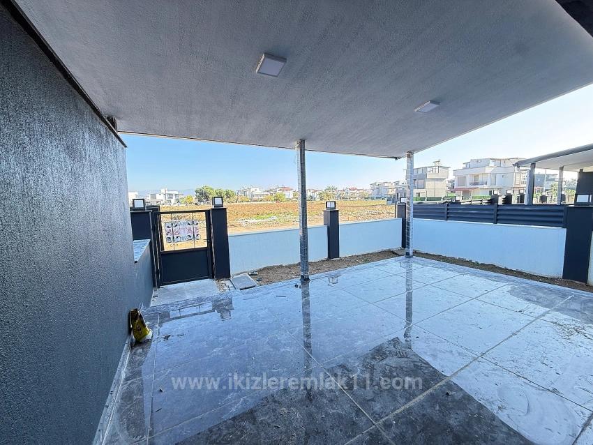 Brand New 2+1 Duplex Summer House With Garden For Sale In Doğanbey, Seferihisar.