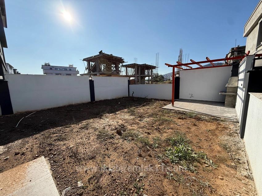 Brand New 2+1 Duplex Summer House With Garden For Sale In Doğanbey, Seferihisar.