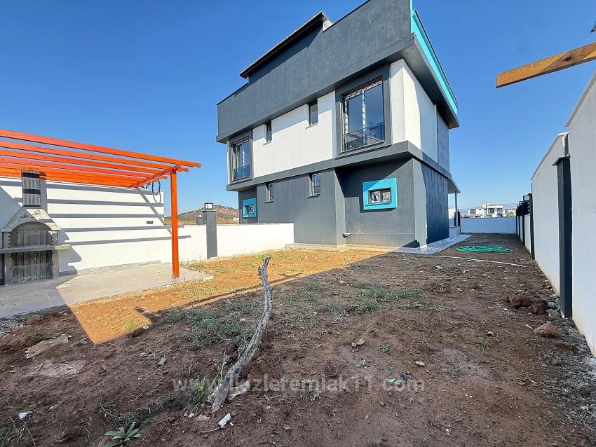 Brand New 2+1 Duplex Summer House With Garden For Sale In Doğanbey, Seferihisar.