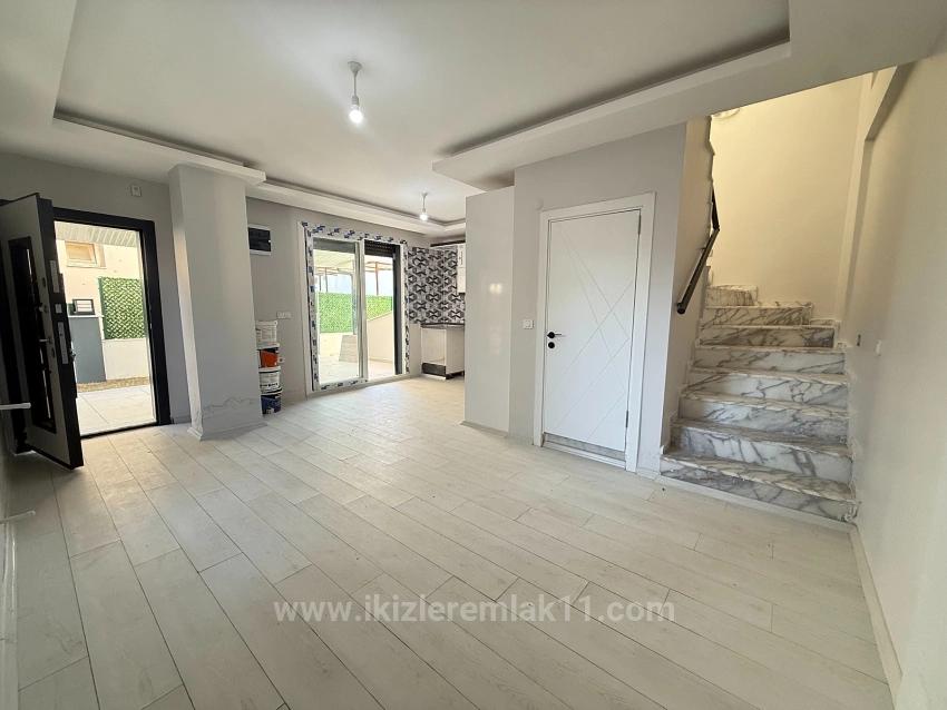 2+1 Brand New Duplex Summer House With Garden For Sale In Payamlı, Seferihisar