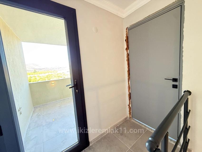 Luxury Brand New 3+1 Villa With Garden For Sale Near The Sea In Doğanbey, Seferihisar.
