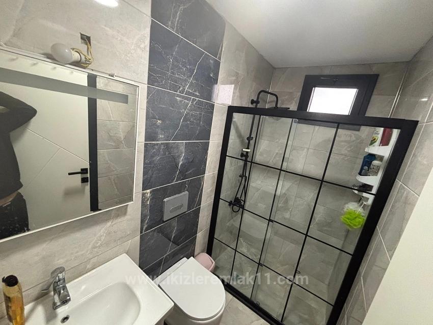 3+1 Duplex Cottage With Garden For Sale In Seferihisar Doğanbey