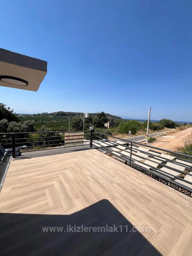 Prefabricated 2+1 Detached Summer House For Sale In Menderes Gümüldür, Within A 200 Square Meter Garden.