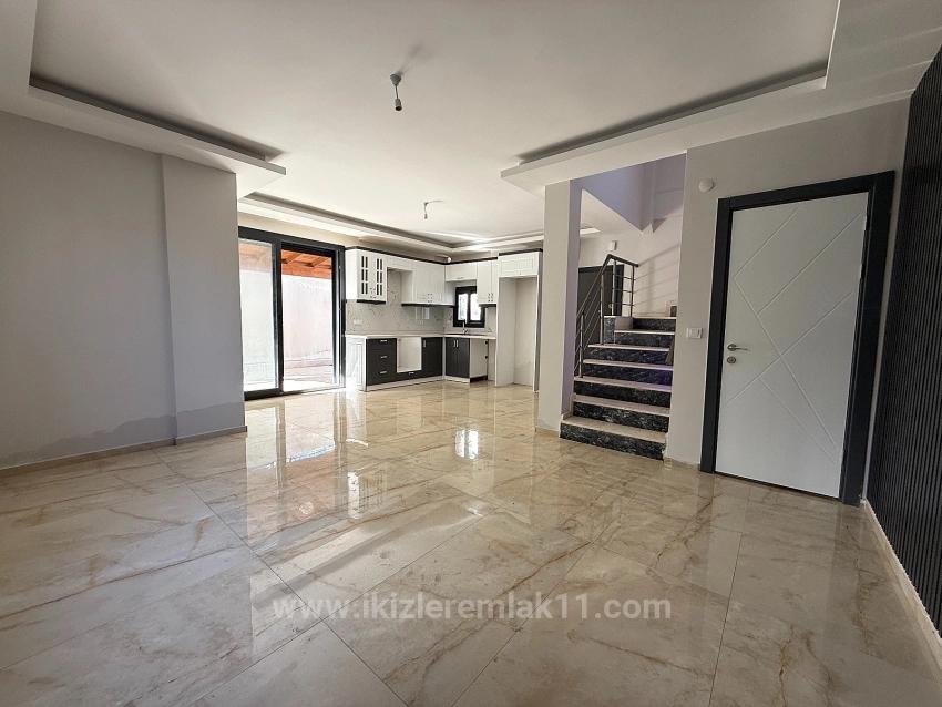 Brand New, Spacious Detached 4+1 Villa For Sale In Doğanbey, Seferihisar.
