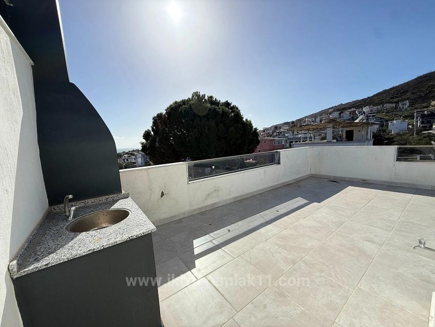 Brand New, Spacious Detached 4+1 Villa For Sale In Doğanbey, Seferihisar.