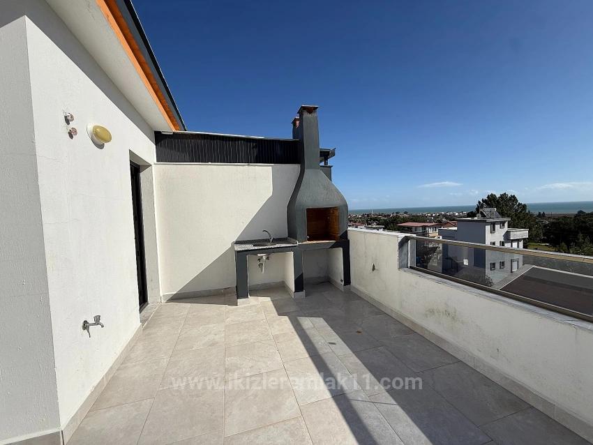 Brand New, Spacious Detached 4+1 Villa For Sale In Doğanbey, Seferihisar.