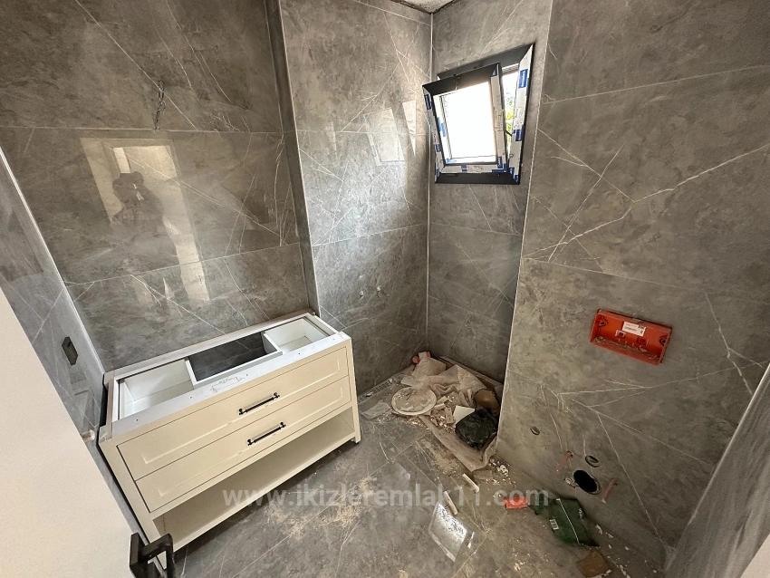 2+1 New Villa With Large Garden For Sale In Seferihisar Ürkmez