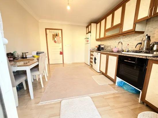 In Ürkmez, 400 M To The Sea, Separate Kitchen Double Balcony Spacious 2+1 Apartment