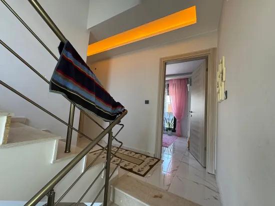 For sale In Seferihisar Doğanbey 3+1 spacious garden duplex summer house