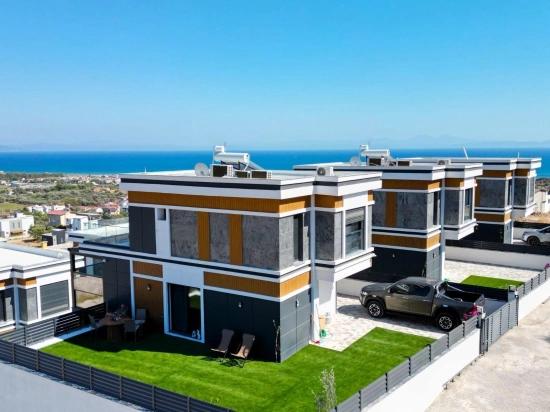 Single Detached House For Sale In Seferihisar Doğanbey With Large Garden And Panoramic Sea View