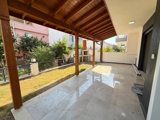 3+1 Villa With A Brand New Garden For Sale In Seferihisar Doğanbey, Close To The Sea