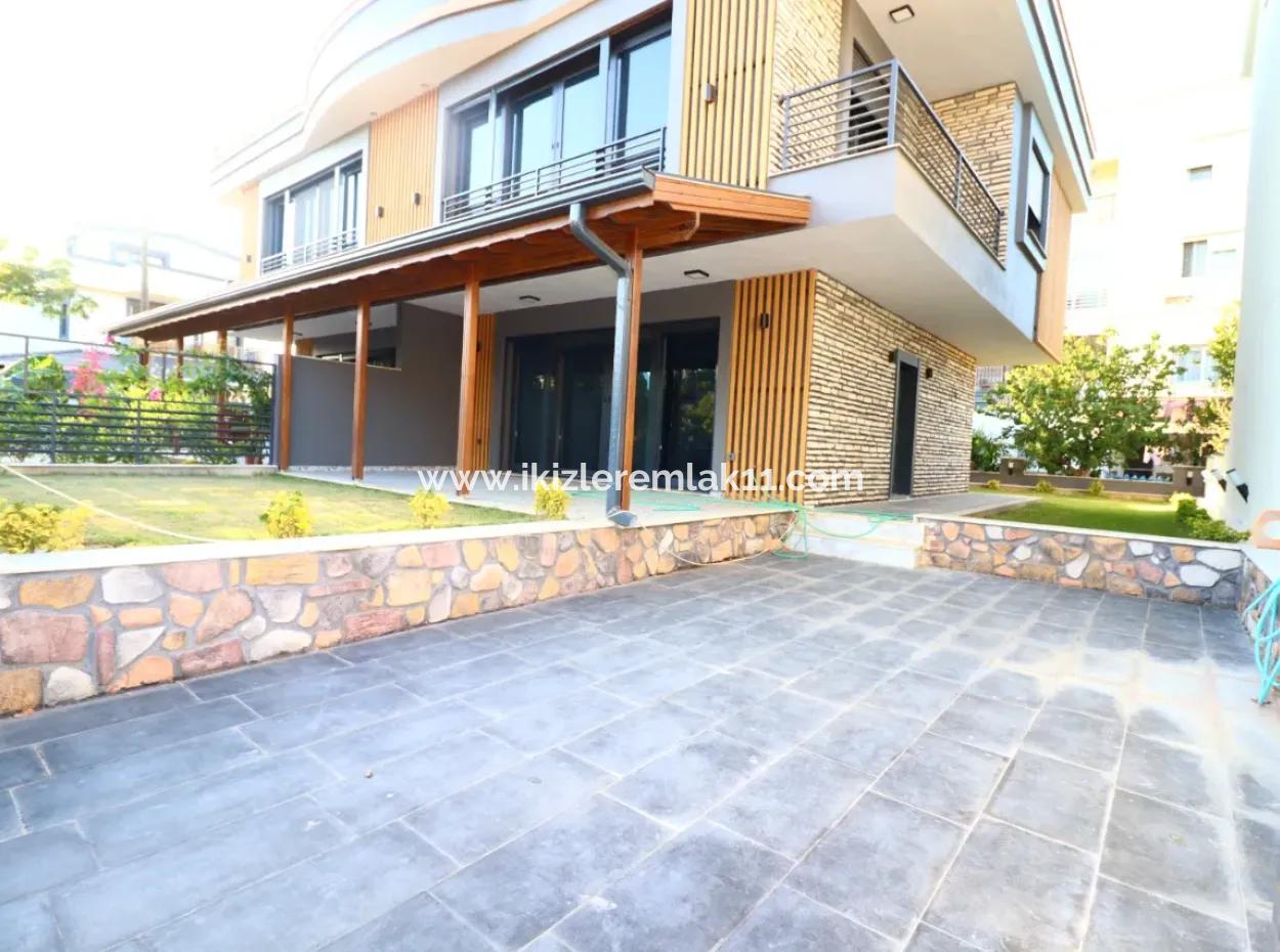 3 In 1 Duplex Villa With Zero Large Garden For Sale In Seferihisar Ürkmez