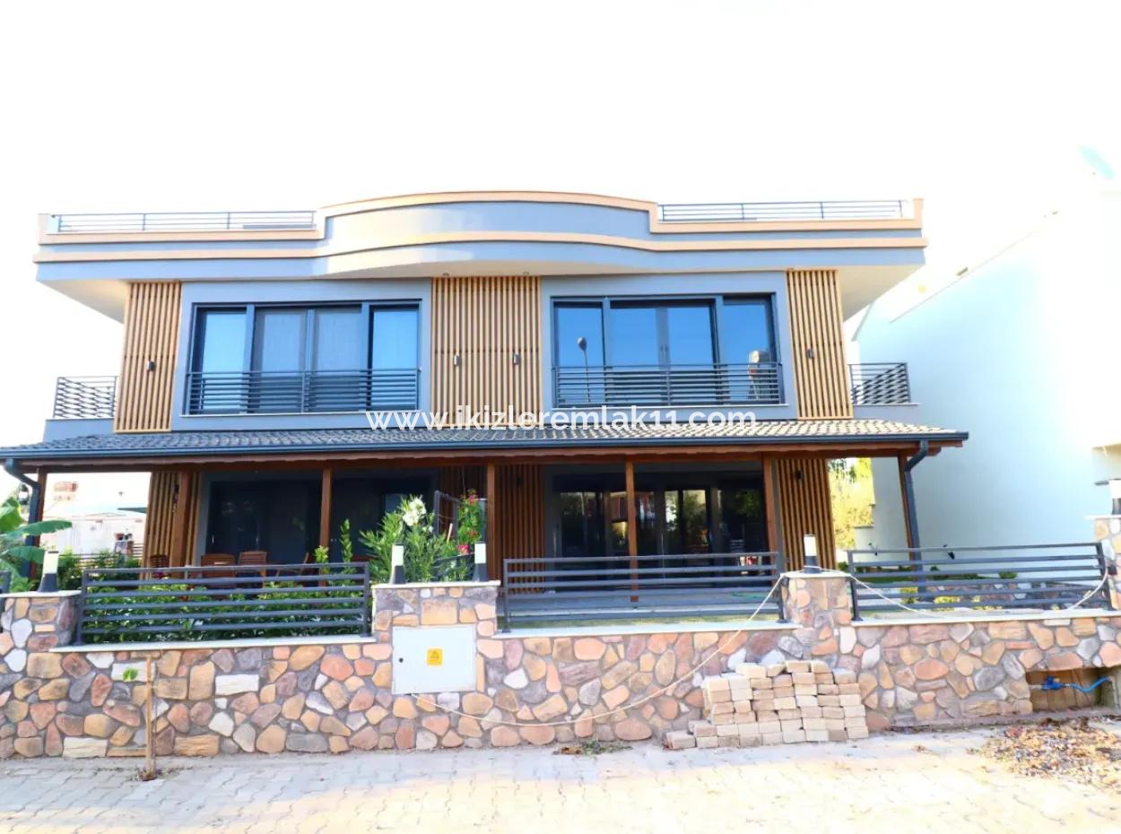 3 In 1 Duplex Villa With Zero Large Garden For Sale In Seferihisar Ürkmez