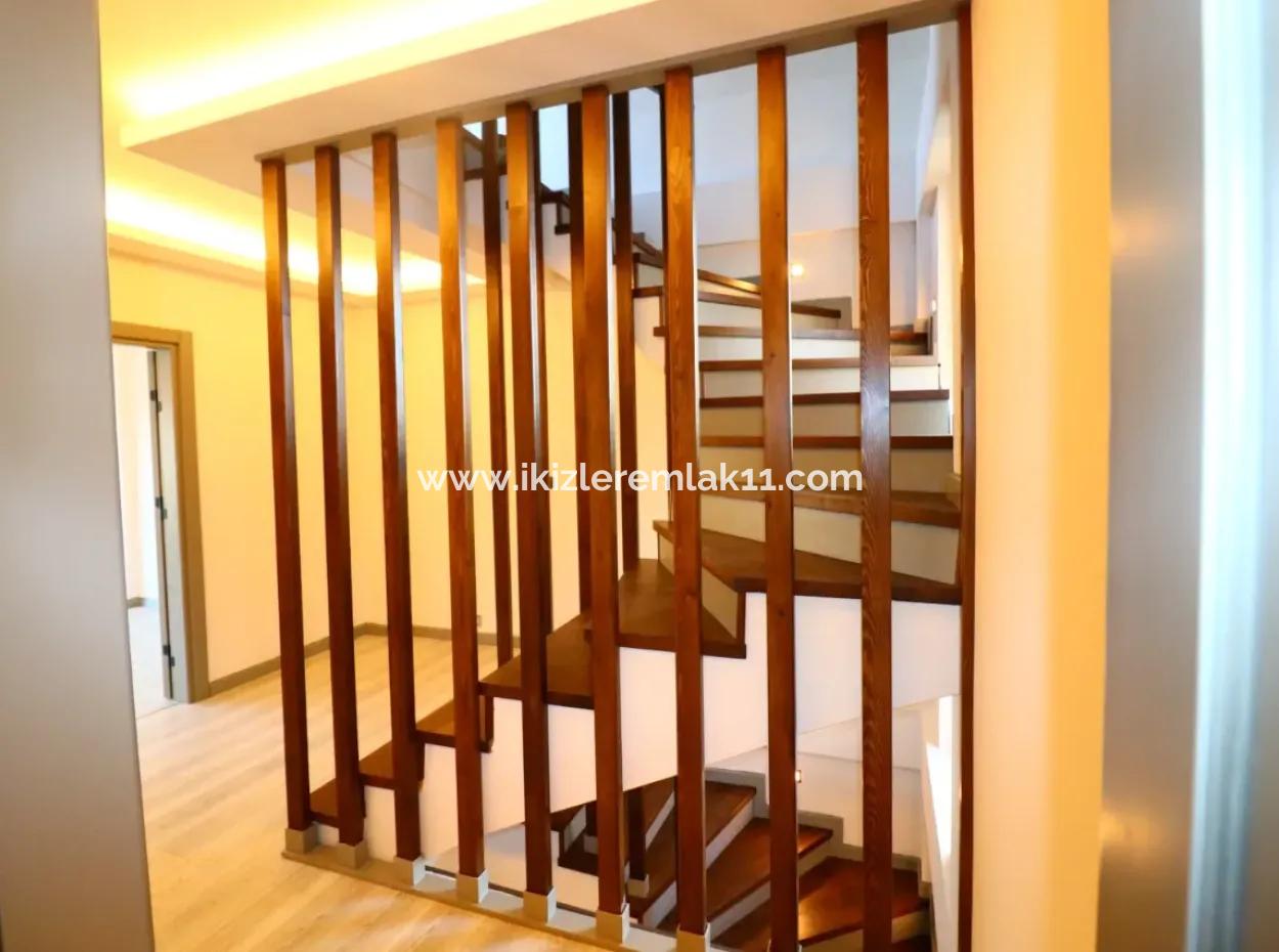 3 In 1 Duplex Villa With Zero Large Garden For Sale In Seferihisar Ürkmez