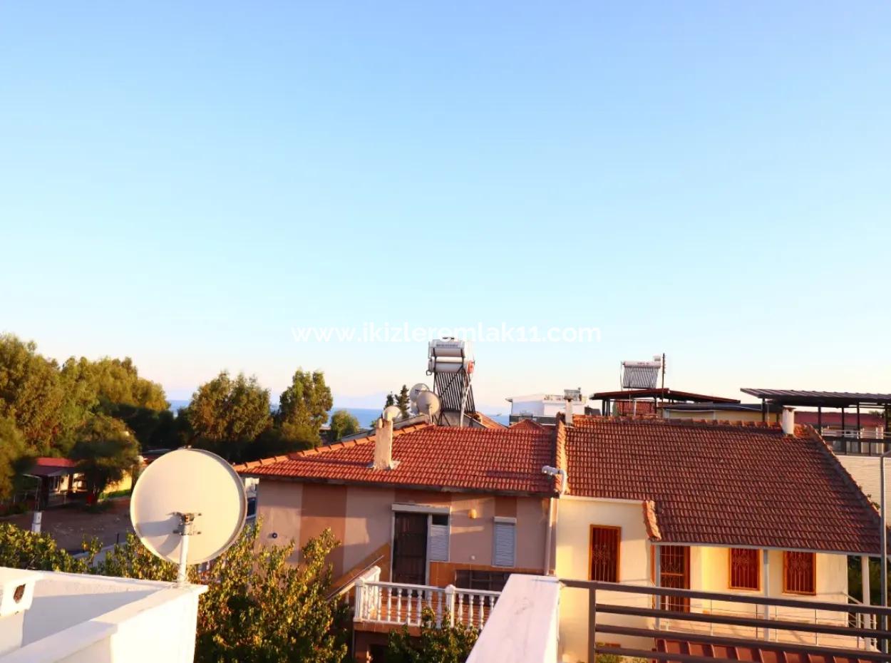3 In 1 Duplex Villa With Zero Large Garden For Sale In Seferihisar Ürkmez