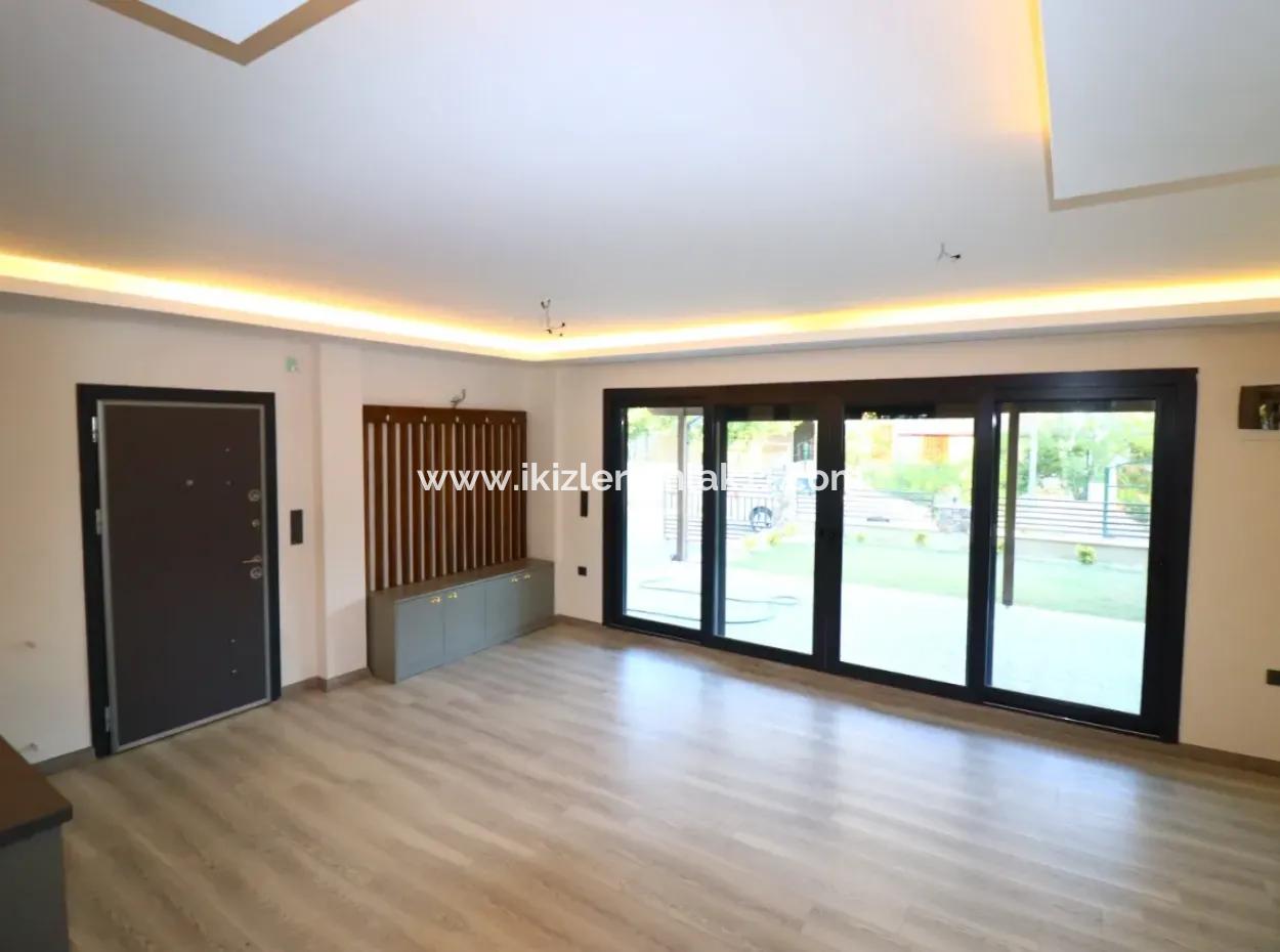 3 In 1 Duplex Villa With Zero Large Garden For Sale In Seferihisar Ürkmez