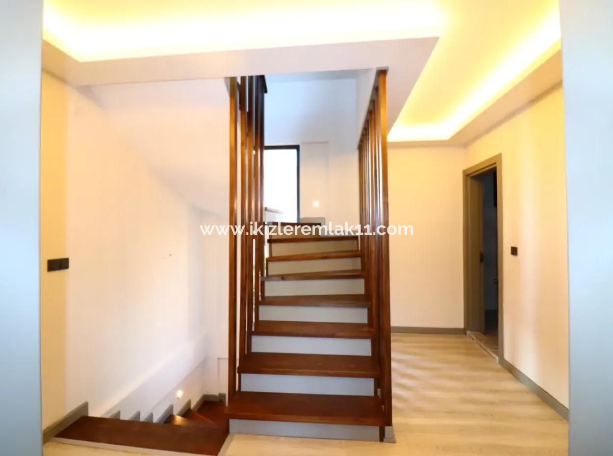 3 In 1 Duplex Villa With Zero Large Garden For Sale In Seferihisar Ürkmez