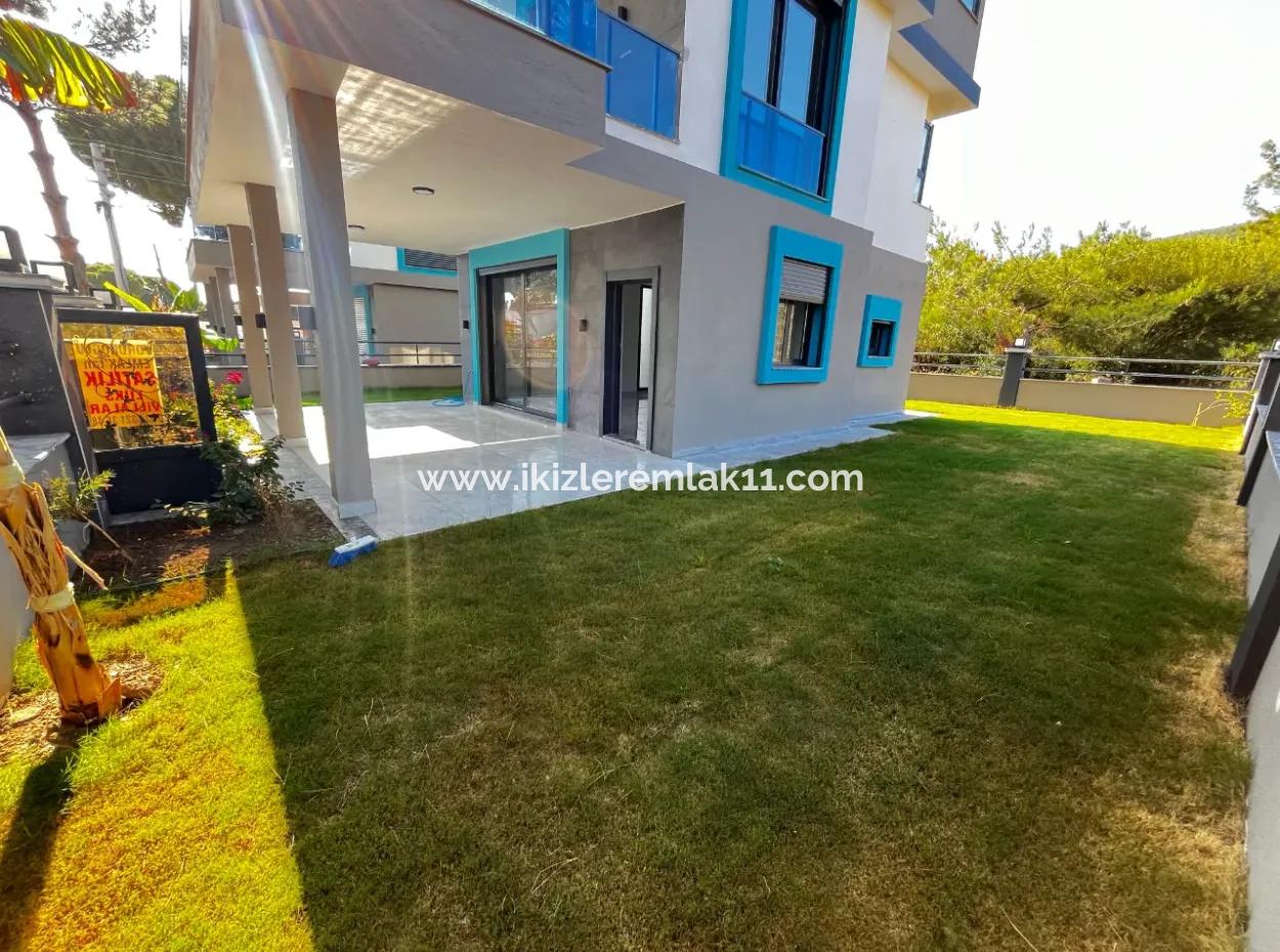 Single Detached Brand New Villa With Large Garden For Sale In Dooğanbey, Seferihisar