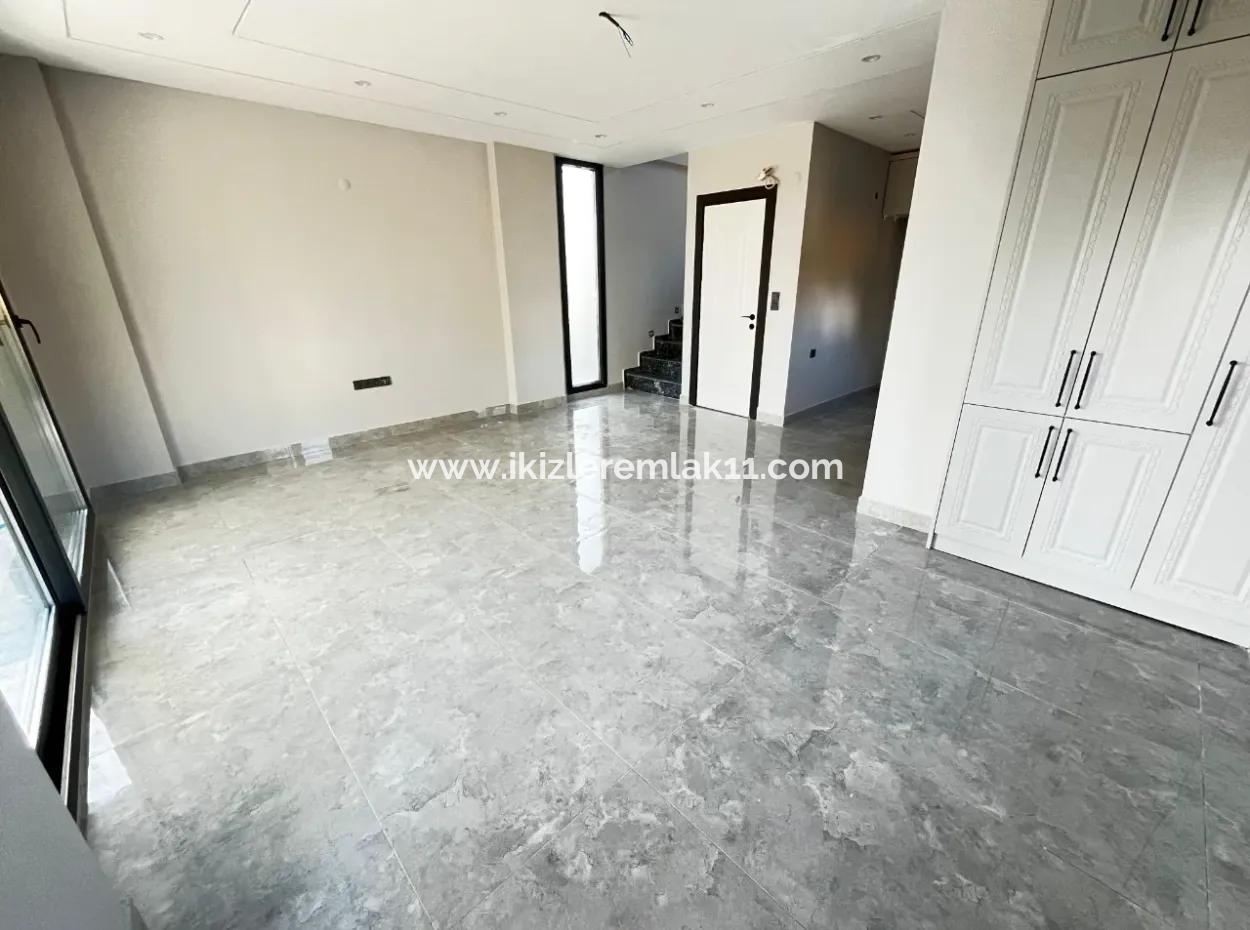 Single Detached Brand New Villa With Large Garden For Sale In Dooğanbey, Seferihisar