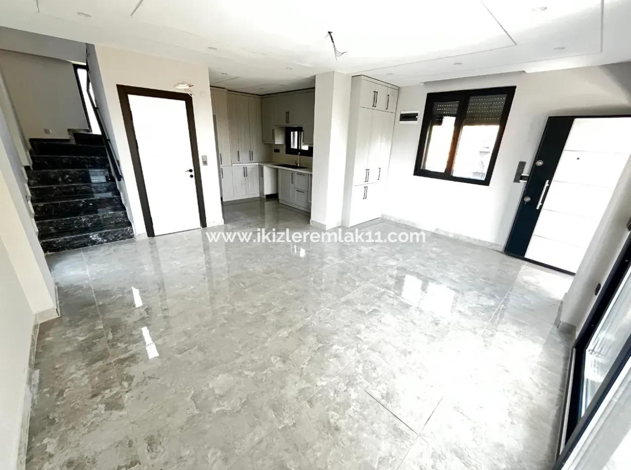 Single Detached Brand New Villa With Large Garden For Sale In Dooğanbey, Seferihisar