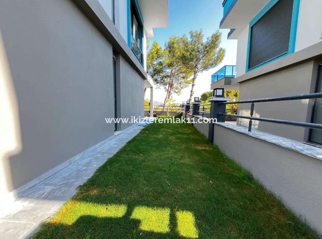 Single Detached Brand New Villa With Large Garden For Sale In Dooğanbey, Seferihisar