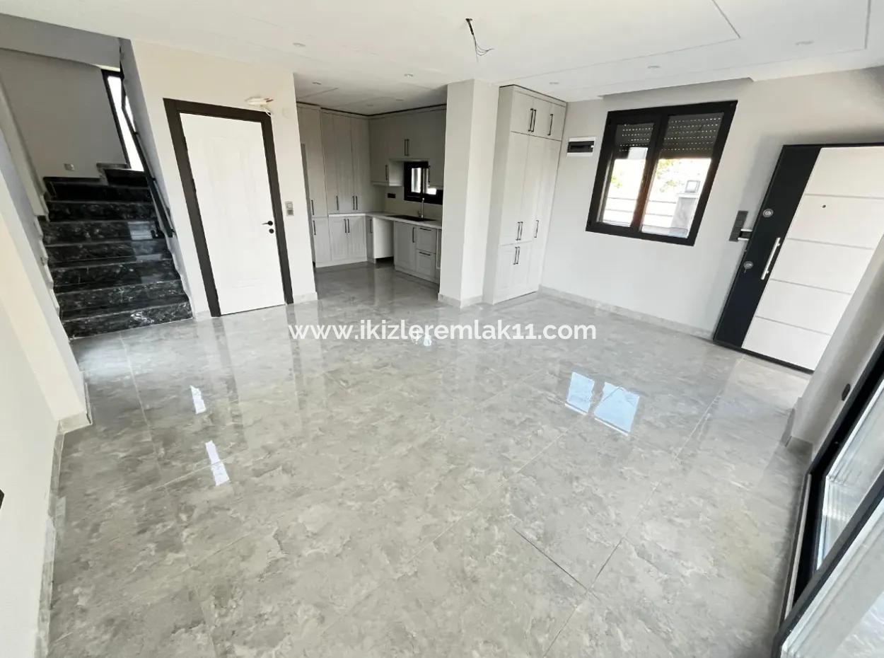 Single Detached Brand New Villa With Large Garden For Sale In Dooğanbey, Seferihisar