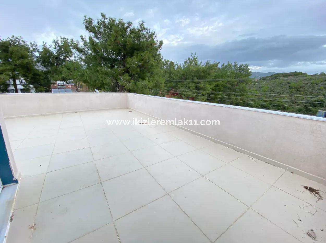 2 1 Villa With New Garden For Sale At An Affordable Price In Payamlı, Doganbey