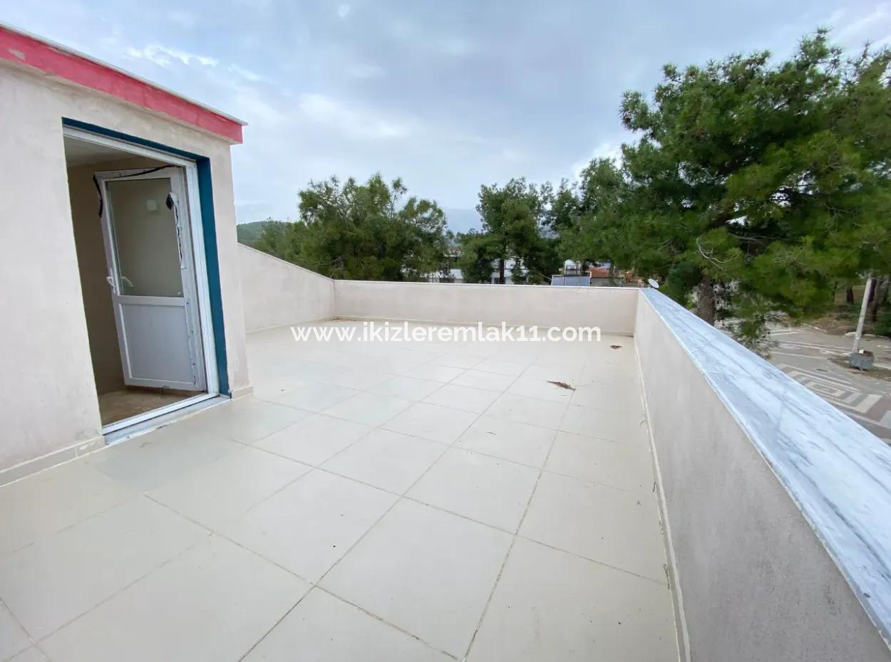 2 1 Villa With New Garden For Sale At An Affordable Price In Payamlı, Doganbey