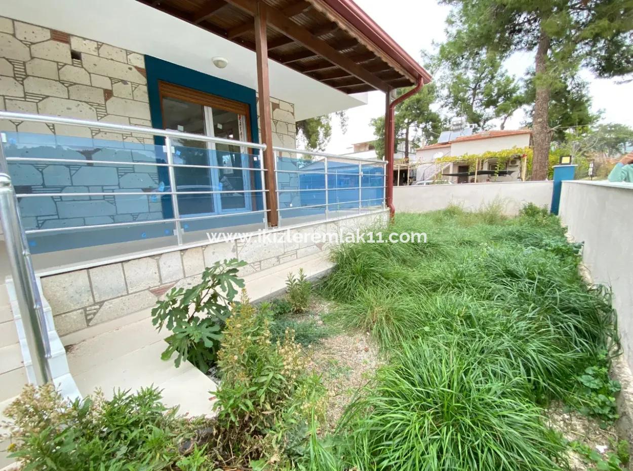 2 1 Villa With New Garden For Sale At An Affordable Price In Payamlı, Doganbey