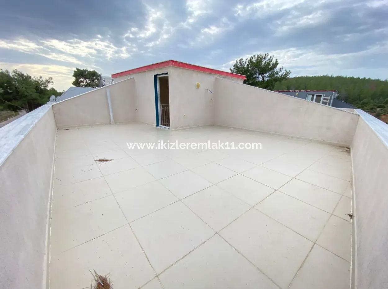 2 1 Villa With New Garden For Sale At An Affordable Price In Payamlı, Doganbey
