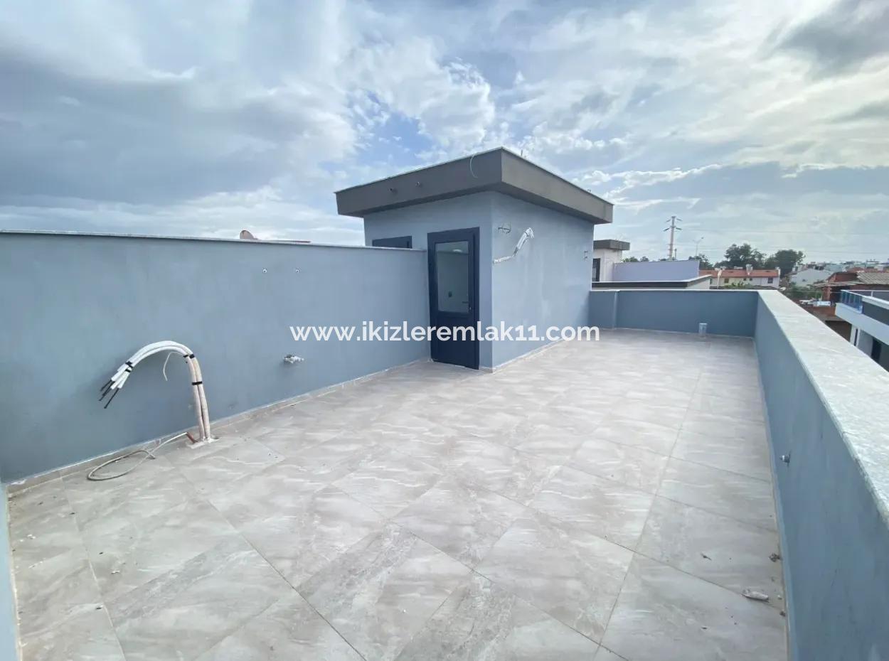 2 1 New Garden Duplex Summer House For Sale In Doğanbey, Seferihisar