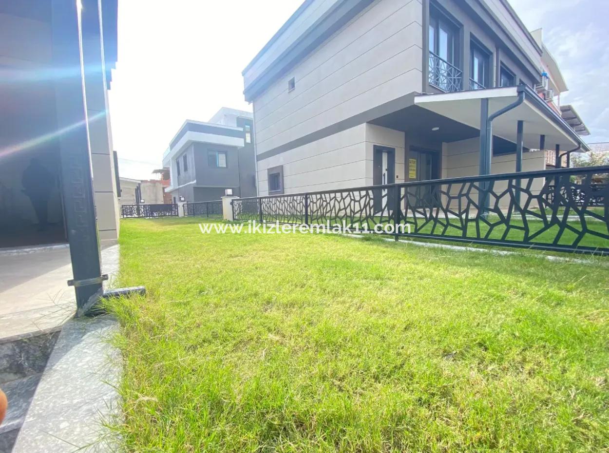 2 1 New Garden Duplex Summer House For Sale In Doğanbey, Seferihisar