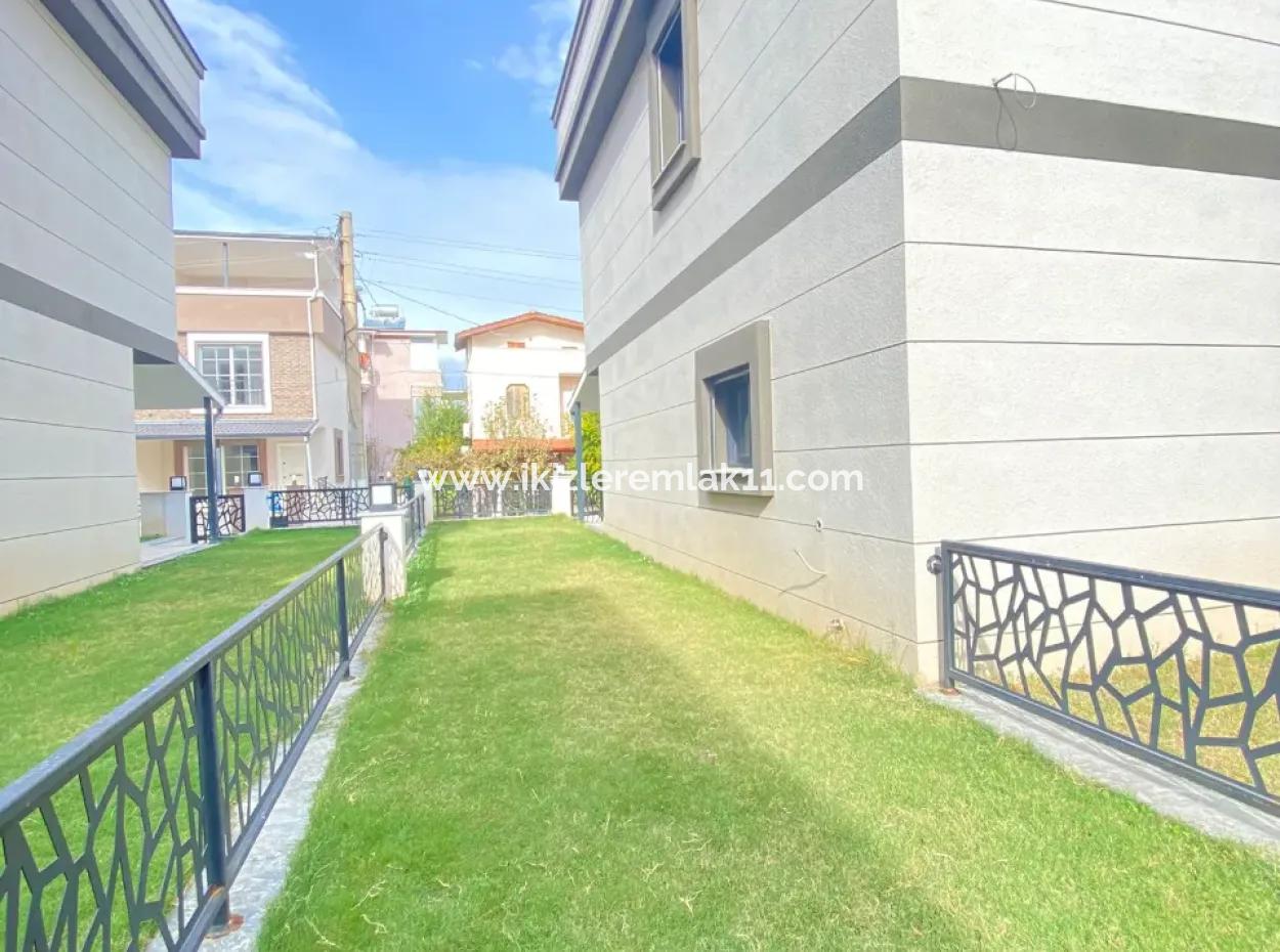 2 1 New Garden Duplex Summer House For Sale In Doğanbey, Seferihisar