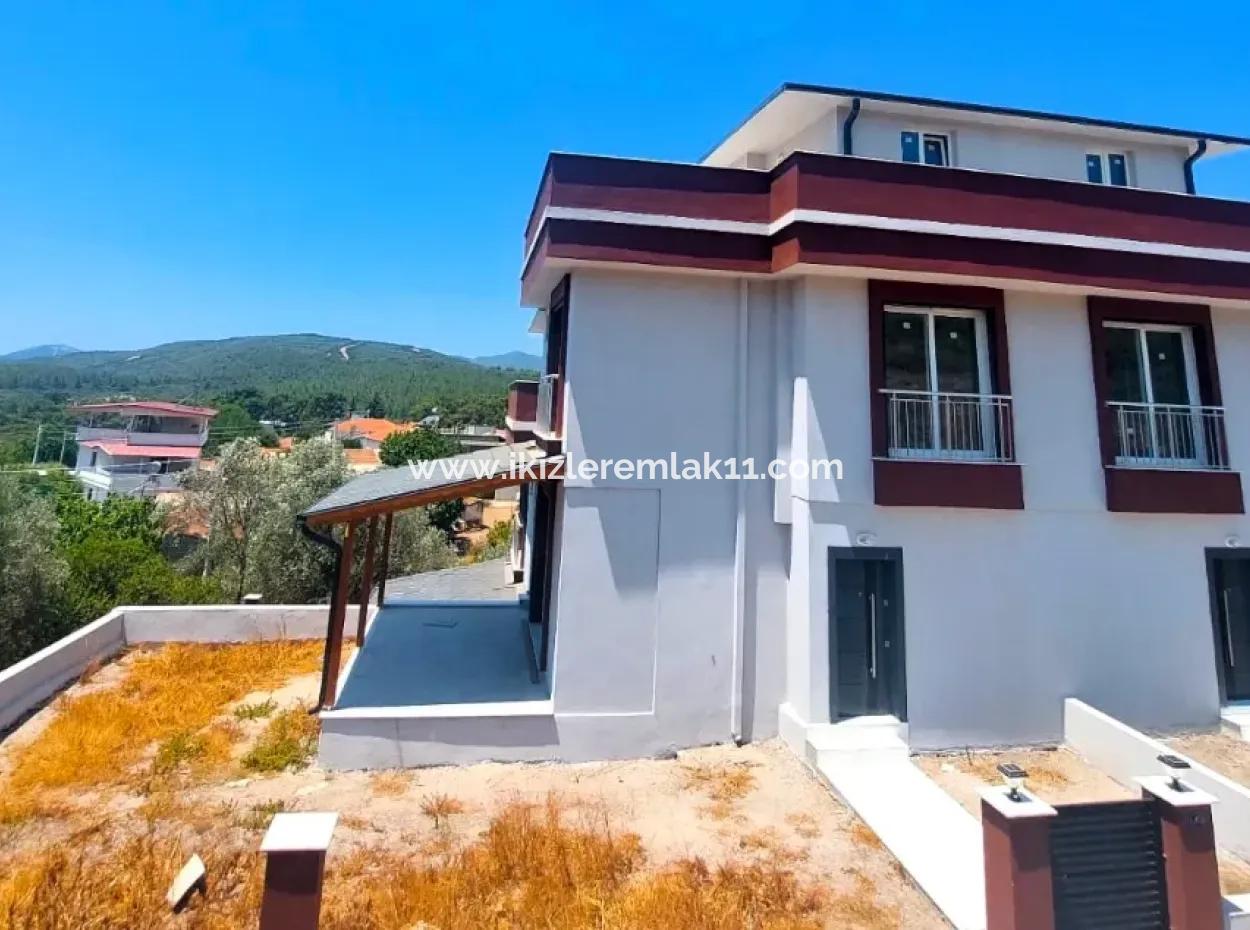 Large Garden 3 1 Brand New Summer House For Sale In Payamlı, Seferihisar Doğanbey