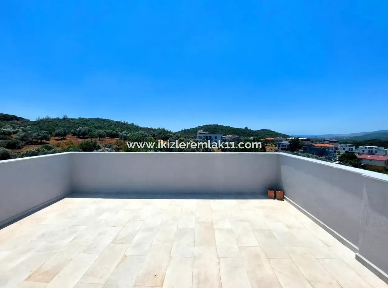 Large Garden 3 1 Brand New Summer House For Sale In Payamlı, Seferihisar Doğanbey