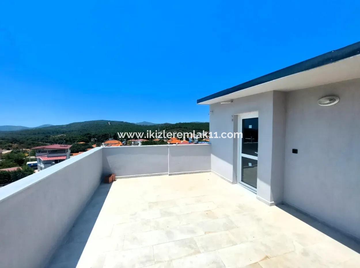 Large Garden 3 1 Brand New Summer House For Sale In Payamlı, Seferihisar Doğanbey
