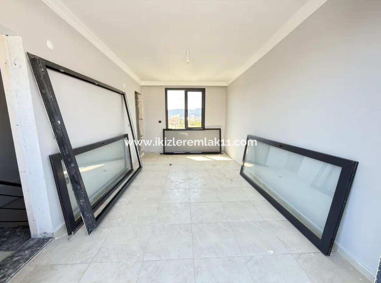 Single Detached Brand New 3 1 Villa With Large Garden For Sale In Doganbey, Seferihisar