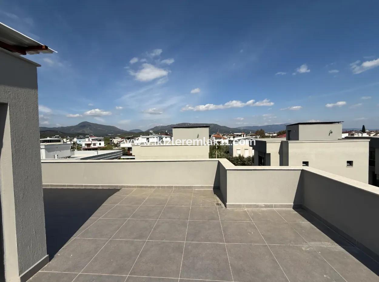 3 In 1 Villa With Zero Pool For Sale With Large Garden In Doganbey, Seferihisar