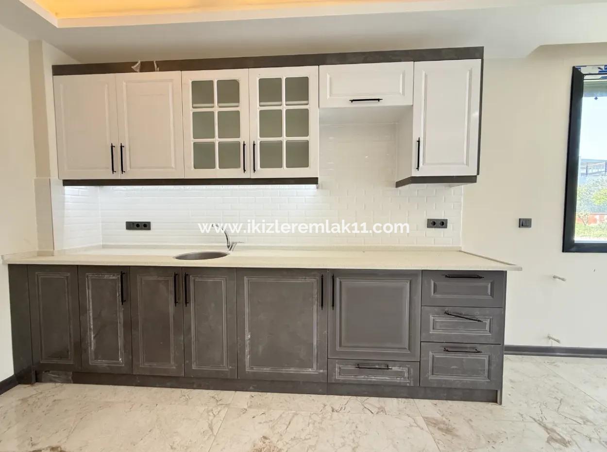 2 1 New Duplex Cottage With Sea View With Large Garden For Sale In Doganbey, Seferihisar