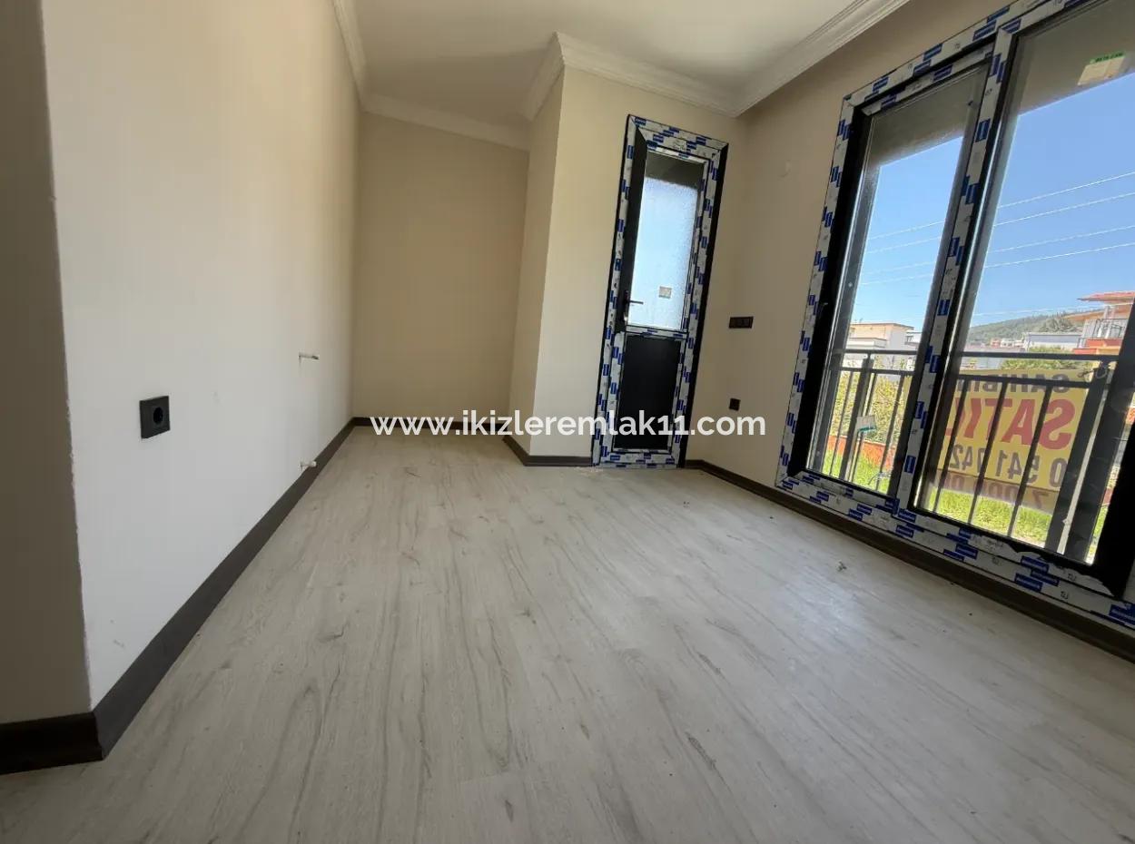 2 1 New Duplex Cottage With Sea View With Large Garden For Sale In Doganbey, Seferihisar