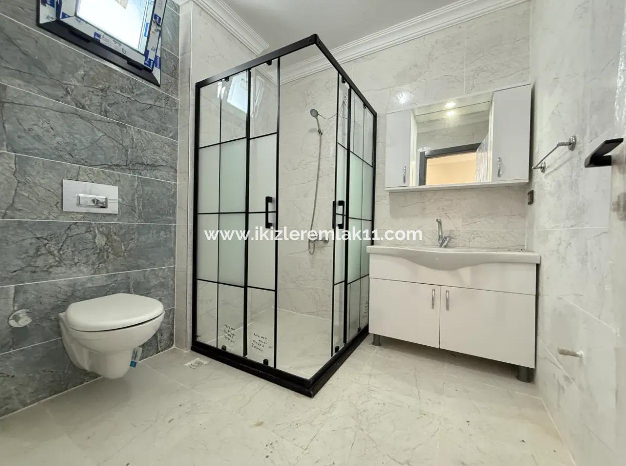 2 1 New Duplex Cottage With Sea View With Large Garden For Sale In Doganbey, Seferihisar