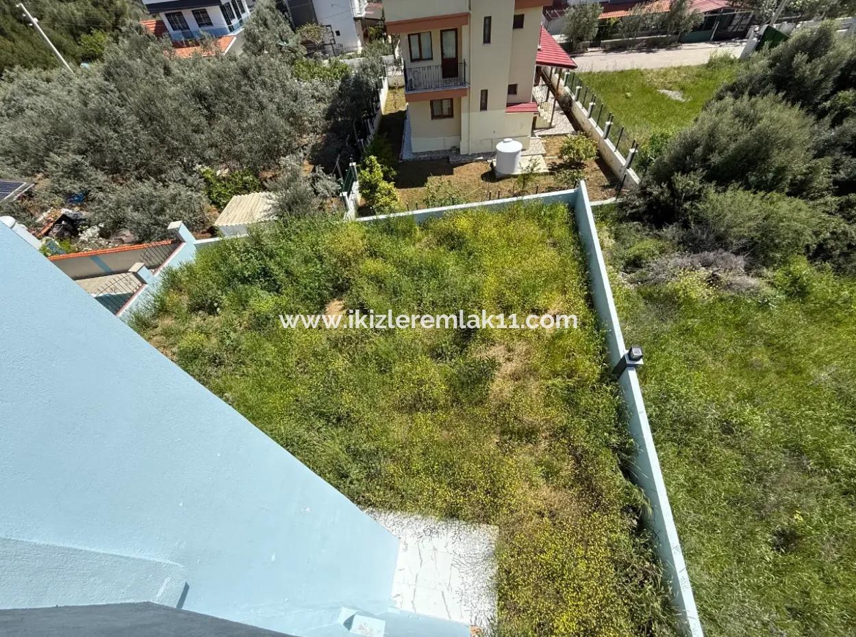 2 1 New Duplex Cottage With Sea View With Large Garden For Sale In Doganbey, Seferihisar